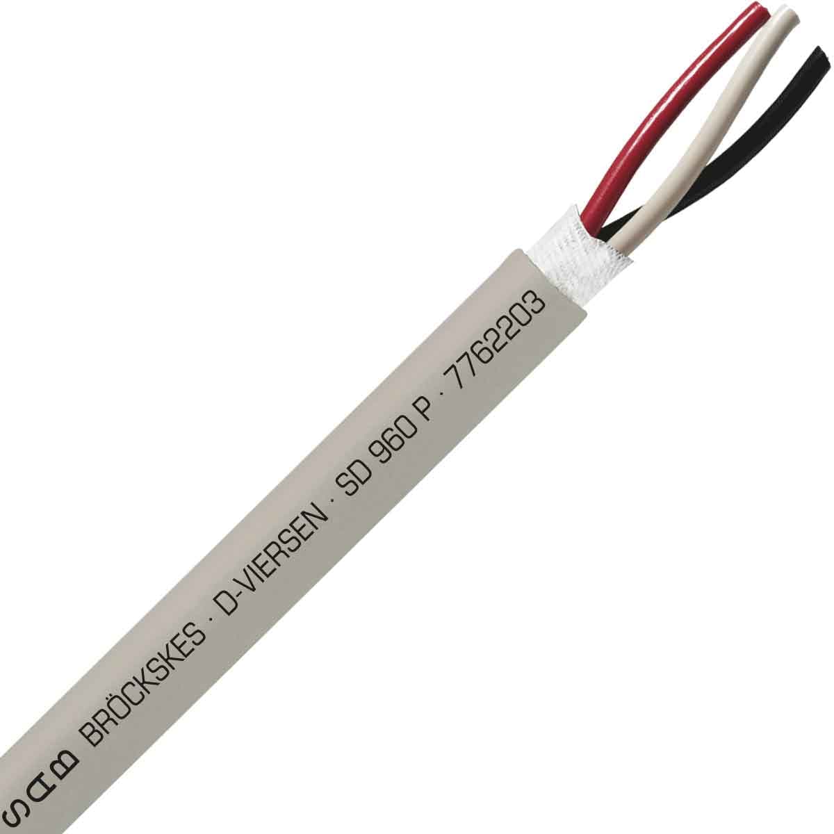 SAB 7762203 SD 960 P - 22 AWG/3c, tear & oil resistant continuous flex PUR data cable, UL, CSA, CE, RoHS SAB 7762203 SD 960 P - 22 AWG/3c, tear & oil resistant continuous flex PUR data cable, UL, CSA, CE, RoHS