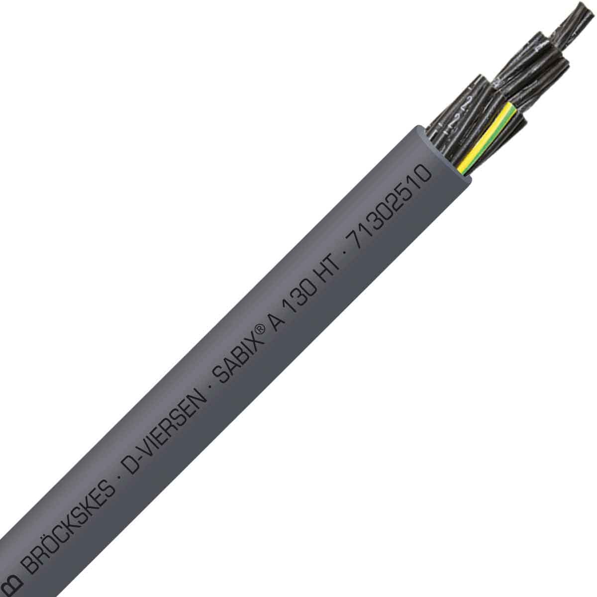 SAB 71302510 SABIX A 130 HT - 16 AWG/25c, high temperature SABIX halogen-free control cable, CE, RoHS SAB 71302510 SABIX A 130 HT - 16 AWG/25c, high temperature SABIX halogen-free control cable, CE, RoHS