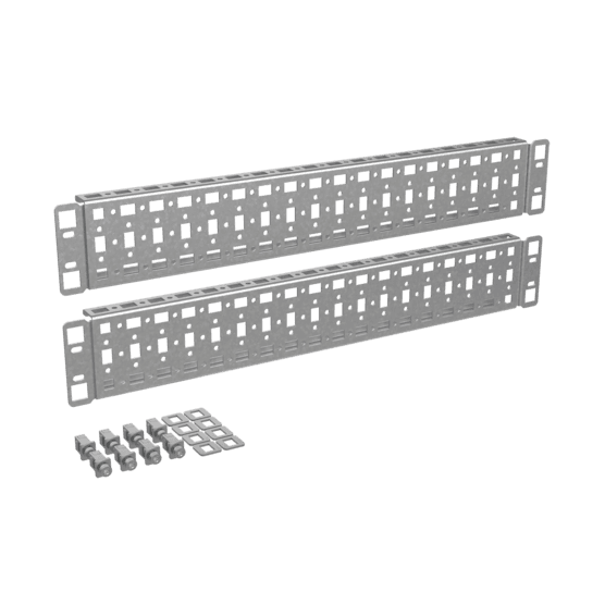 Hoffman P2G1RT9 ProLine G2 Grid Strap, 1-Row, Tab-Mnt, 900mm, Steel Hoffman P2G1RT9 ProLine G2 Grid Strap, 1-Row, Tab-Mnt, 900mm, Steel