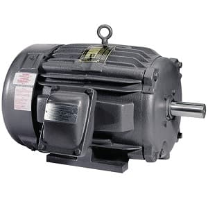 Baldor Electric Company VXM14242T-5 AC Motor; 2HP Power; 575VAC at 60HZ Voltage; 3 Phase; 4 Pole; 1755RPM Speed; 145TC Frame Size; XPFC Enclosure; 7/8" Shaft Diameter; 16.09" Overall Length; Reversible Shaft Rotation; F1 Mounting Position Baldor Electric Company VXM14242T-5 AC Motor; 2HP Power; 575VAC at 60HZ Voltage; 3 Phase; 4 Pole; 1755RPM Speed; 145TC Frame Size; XPFC Enclosure; 7/8" Shaft Diameter; 16.09" Overall Length; Reversible Shaft Rotation; F1 Mounting Position