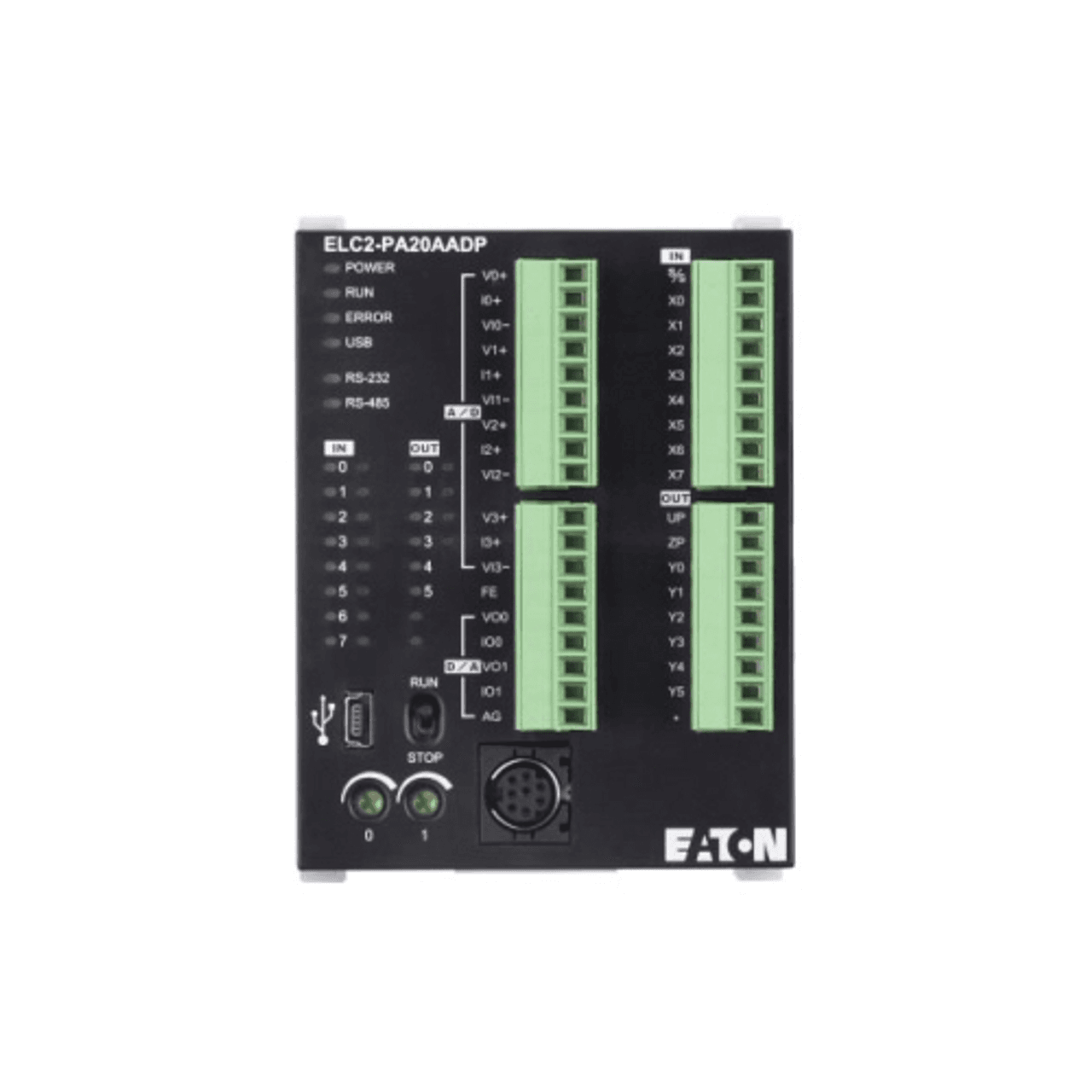 Eaton ELC2-PB12NNDP ELC2-PB12NNDP Eaton - PB Controller, 12 I/O, 8 digital inputs input, 4 PNP transistor output Eaton ELC2-PB12NNDP ELC2-PB12NNDP Eaton - PB Controller, 12 I/O, 8 digital inputs input, 4 PNP transistor output