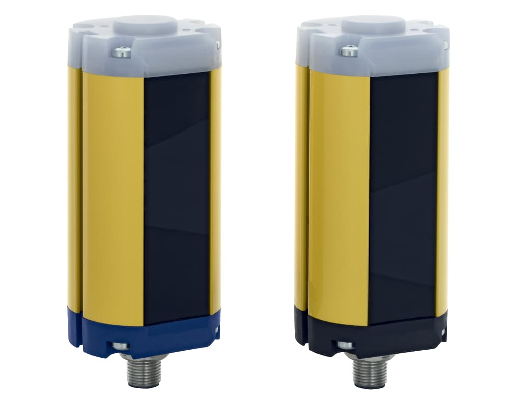 Schmersal SLB450-ER-3-ST Safety light barriers; Compact design With integral evaluation; Height range 75 m (Reserve up to 90 m); Automatic start or restart interlock; Safe OSSD outputs to PLe; Sturdy metal enclosure with M12 connector or cable; Version with heater for outdoor app Schmersal SLB450-ER-3-ST Safety light barriers; Compact design With integral evaluation; Height range 75 m (Reserve up to 90 m); Automatic start or restart interlock; Safe OSSD outputs to PLe; Sturdy metal enclosure with M12 connector or cable; Version with heater for outdoor app