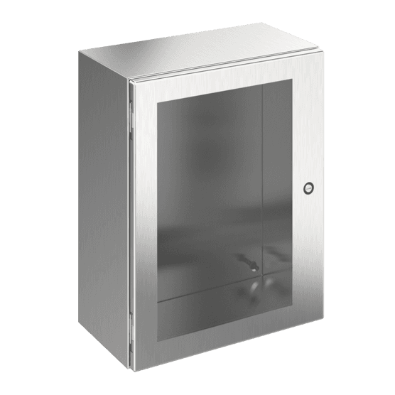 Hoffman CSD202010WSS Concept 304 SS, Window-Door, 1/4 Turn Latch, Type 4x, 20x20x10 Hoffman CSD202010WSS Concept 304 SS, Window-Door, 1/4 Turn Latch, Type 4x, 20x20x10