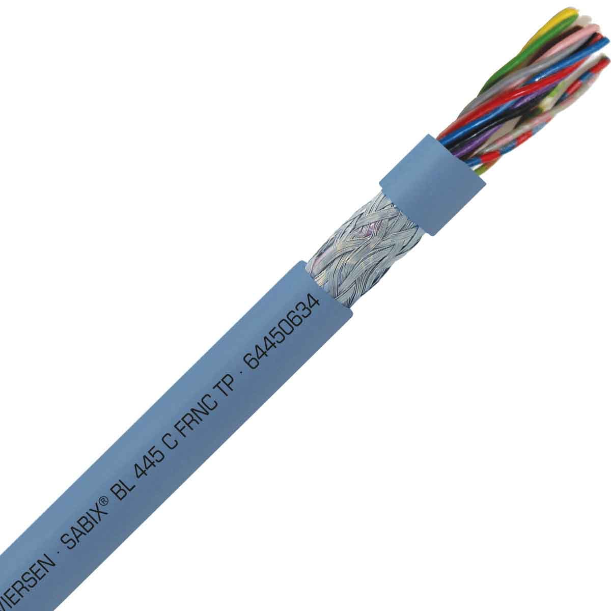 SAB 64450634 SABIX BL 445 C FRNC TP - 22 AWG/6pr, shielded halogen-free flame retardant paired flexible data cable for shipboard, DNV-GL, CE, RoHS SAB 64450634 SABIX BL 445 C FRNC TP - 22 AWG/6pr, shielded halogen-free flame retardant paired flexible data cable for shipboard, DNV-GL, CE, RoHS