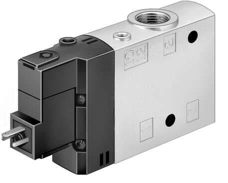 Festo 163832 solenoid valve CPE24-M3H-3OL-3/8 High component density Valve function: 3/2 open, monostable, Type of actuation: electrical, Width: 24 mm, Standard nominal flow rate: 3000 l/min, Operating pressure: 2,5 - 10 bar Festo 163832 solenoid valve CPE24-M3H-3OL-3/8 High component density Valve function: 3/2 open, monostable, Type of actuation: electrical, Width: 24 mm, Standard nominal flow rate: 3000 l/min, Operating pressure: 2,5 - 10 bar