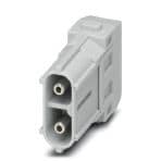 Phoenix Contact 1417389 Contact insert module, number of positions: 2, power contacts: 2, control contacts: 0, Pin, Axial screw connection, 830 V, 40 A, 2.5 mm² ... 10 mm², application: Power Phoenix Contact 1417389 Contact insert module, number of positions: 2, power contacts: 2, control contacts: 0, Pin, Axial screw connection, 830 V, 40 A, 2.5 mm² ... 10 mm², application: Power
