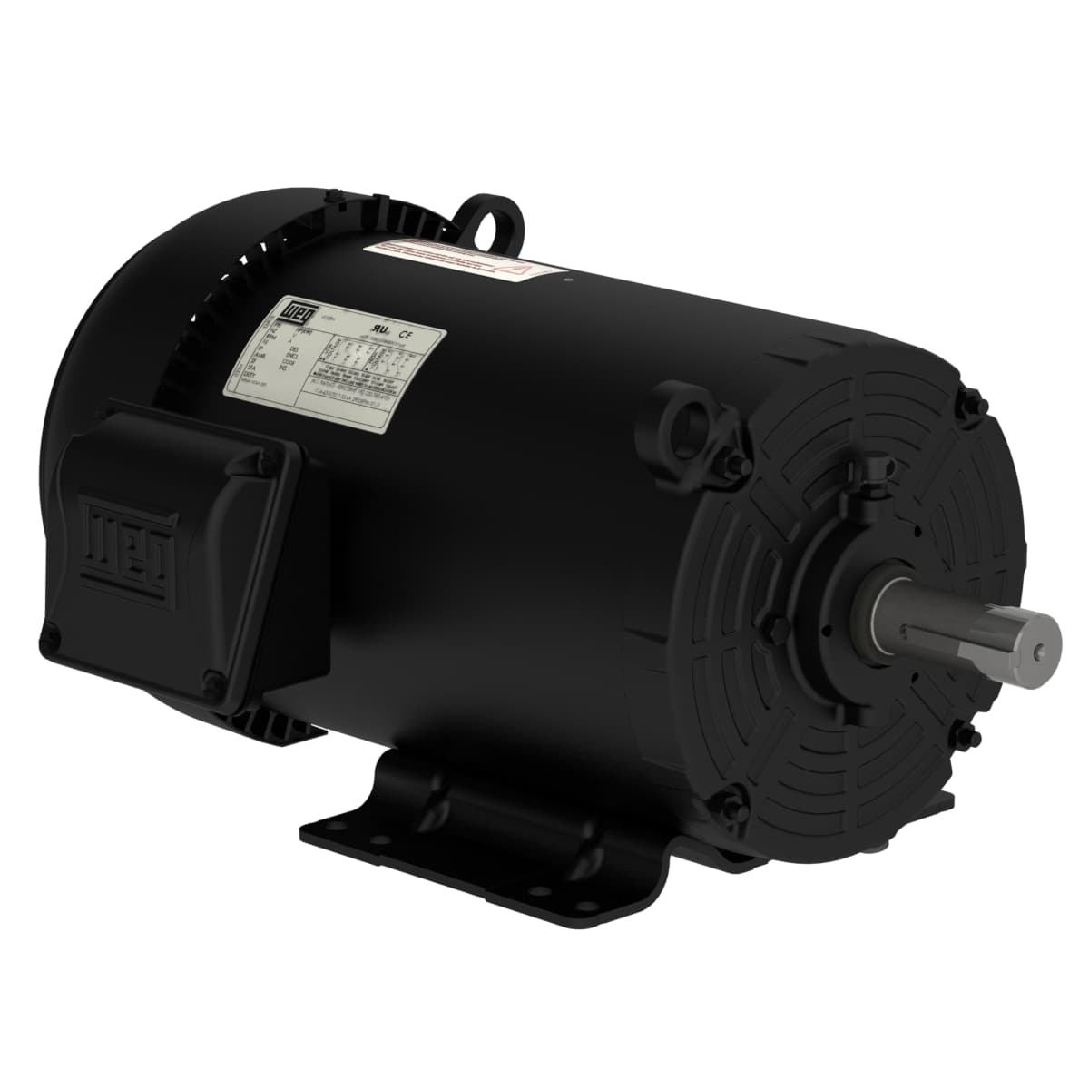 WEG 00536ET3E184T-S Rolled Steel NEMA Premium Efficiency 5 HP 2P 182/4T 3Ph 230/460//190-220/380-415 V 60 Hz IC411 - TEFC - Foot-mounted WEG 00536ET3E184T-S Rolled Steel NEMA Premium Efficiency 5 HP 2P 182/4T 3Ph 230/460//190-220/380-415 V 60 Hz IC411 - TEFC - Foot-mounted