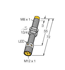 Turck NI2-G08-AP6X-H1341 NI2-G08-AP6X-H1341 Turck - NI2-G08-AP6X-H1341 Inductive Sensor Turck NI2-G08-AP6X-H1341 NI2-G08-AP6X-H1341 Turck - NI2-G08-AP6X-H1341 Inductive Sensor