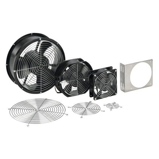 Hoffman A4AXFN24 Compact Axial Fan, 24V, 4-inch, 118 CFM, Lead Wires Hoffman A4AXFN24 Compact Axial Fan, 24V, 4-inch, 118 CFM, Lead Wires