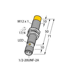 Turck NI4-G12-AZ33X-B3131 NI4-G12-AZ33X-B3131 Turck - NI4-G12-AZ33X-B3131 Inductive Sensor Turck NI4-G12-AZ33X-B3131 NI4-G12-AZ33X-B3131 Turck - NI4-G12-AZ33X-B3131 Inductive Sensor