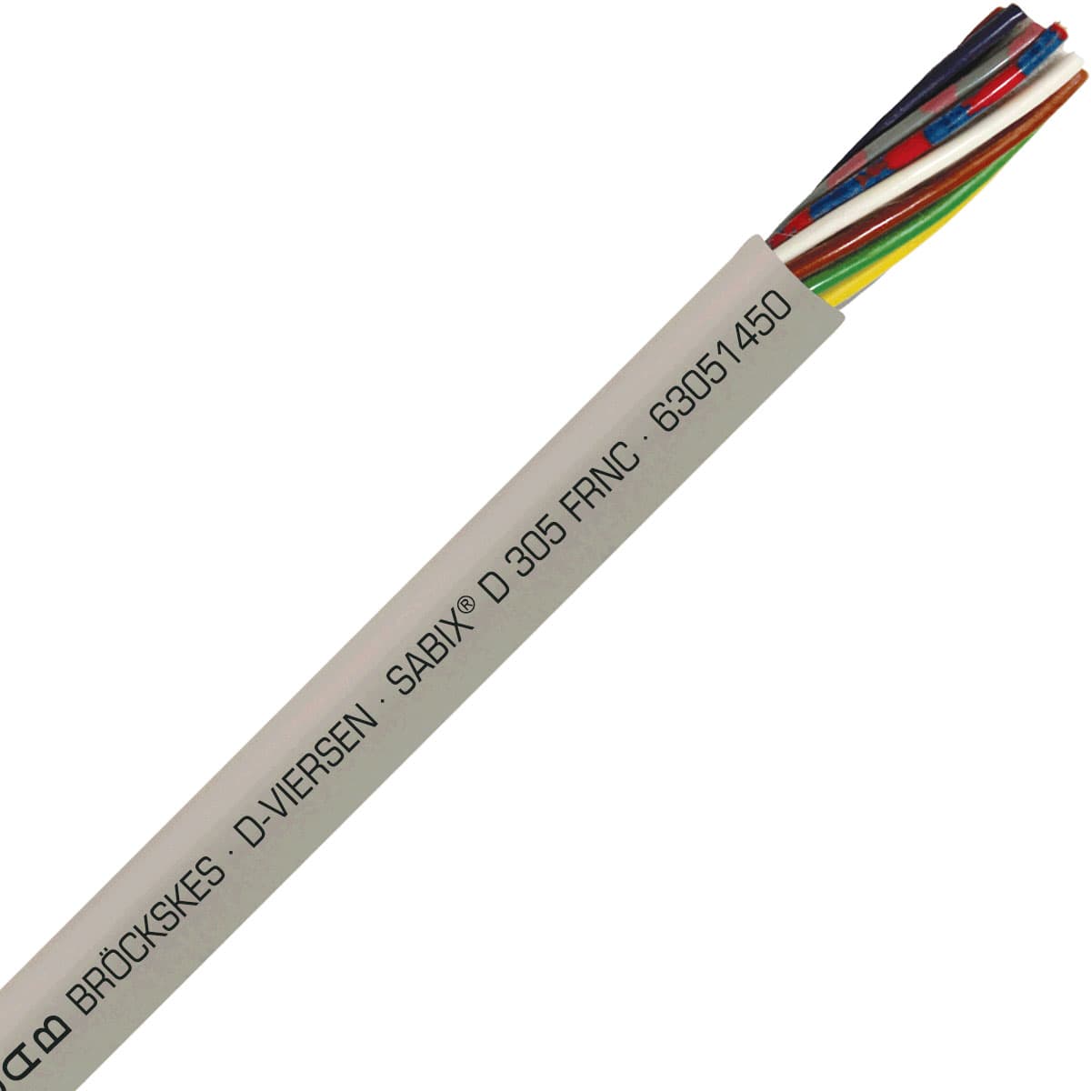 SAB 63051450 SABIX D 305 FRNC - 20 AWG/14c, halogen-free flame retardant flexible SABIX data cable, CE, RoHS SAB 63051450 SABIX D 305 FRNC - 20 AWG/14c, halogen-free flame retardant flexible SABIX data cable, CE, RoHS
