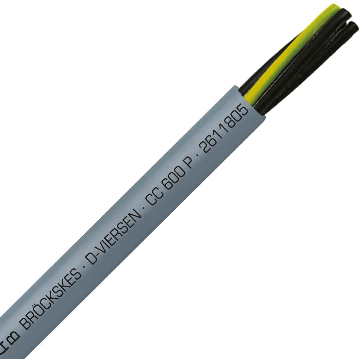 SAB 2611805 CC 600 P - 18 AWG/5c, oil resistant PUR flexible control cable, 600V, UL, CSA, CE, RoHS SAB 2611805 CC 600 P - 18 AWG/5c, oil resistant PUR flexible control cable, 600V, UL, CSA, CE, RoHS