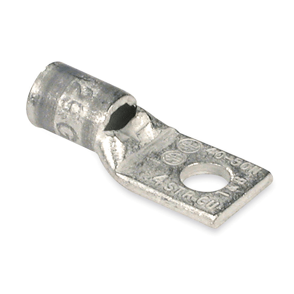 ABB Control 54106 54106 ABB Control - Copper One-Hole Lug, Standard Barrel, Peep Hole, Max 35kV, Wire Size #4 AWG, 1/4 Inch Bolt Size, Tin Plated, Die Code 29, Die Color Code Gray ABB Control 54106 54106 ABB Control - Copper One-Hole Lug, Standard Barrel, Peep Hole, Max 35kV, Wire Size #4 AWG, 1/4 Inch Bolt Size, Tin Plated, Die Code 29, Die Color Code Gray