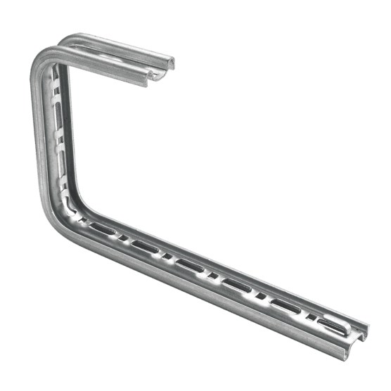 Hoffman QTPCB12 C-Bracket, 8.00x1.00x12.00, Lt Gray, Steel Hoffman QTPCB12 C-Bracket, 8.00x1.00x12.00, Lt Gray, Steel