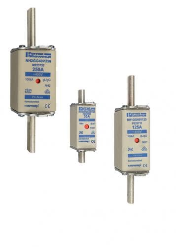 Mersen B223676 NH fuse-link gG, 400VAC, size 000, 6A double indicator/live tags Mersen B223676 NH fuse-link gG, 400VAC, size 000, 6A double indicator/live tags