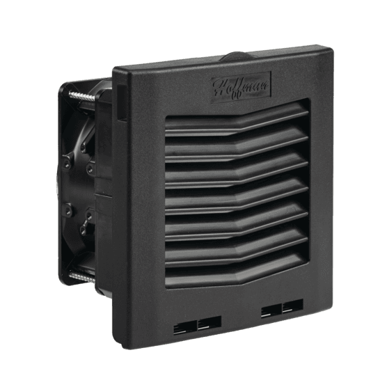 Hoffman HF0548513 HF05 Side-Mount Filter Fan, 48V, 12 CFM, Black Hoffman HF0548513 HF05 Side-Mount Filter Fan, 48V, 12 CFM, Black