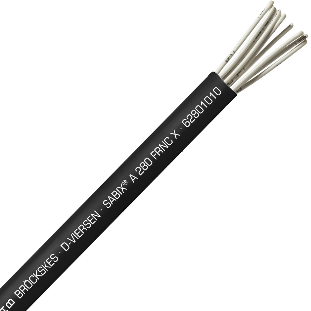 SAB 62801010 SABIX A 280 FRNC X - 18 AWG/10c, halogen-free flame retardant wiring/control cable, CE, RoHS SAB 62801010 SABIX A 280 FRNC X - 18 AWG/10c, halogen-free flame retardant wiring/control cable, CE, RoHS