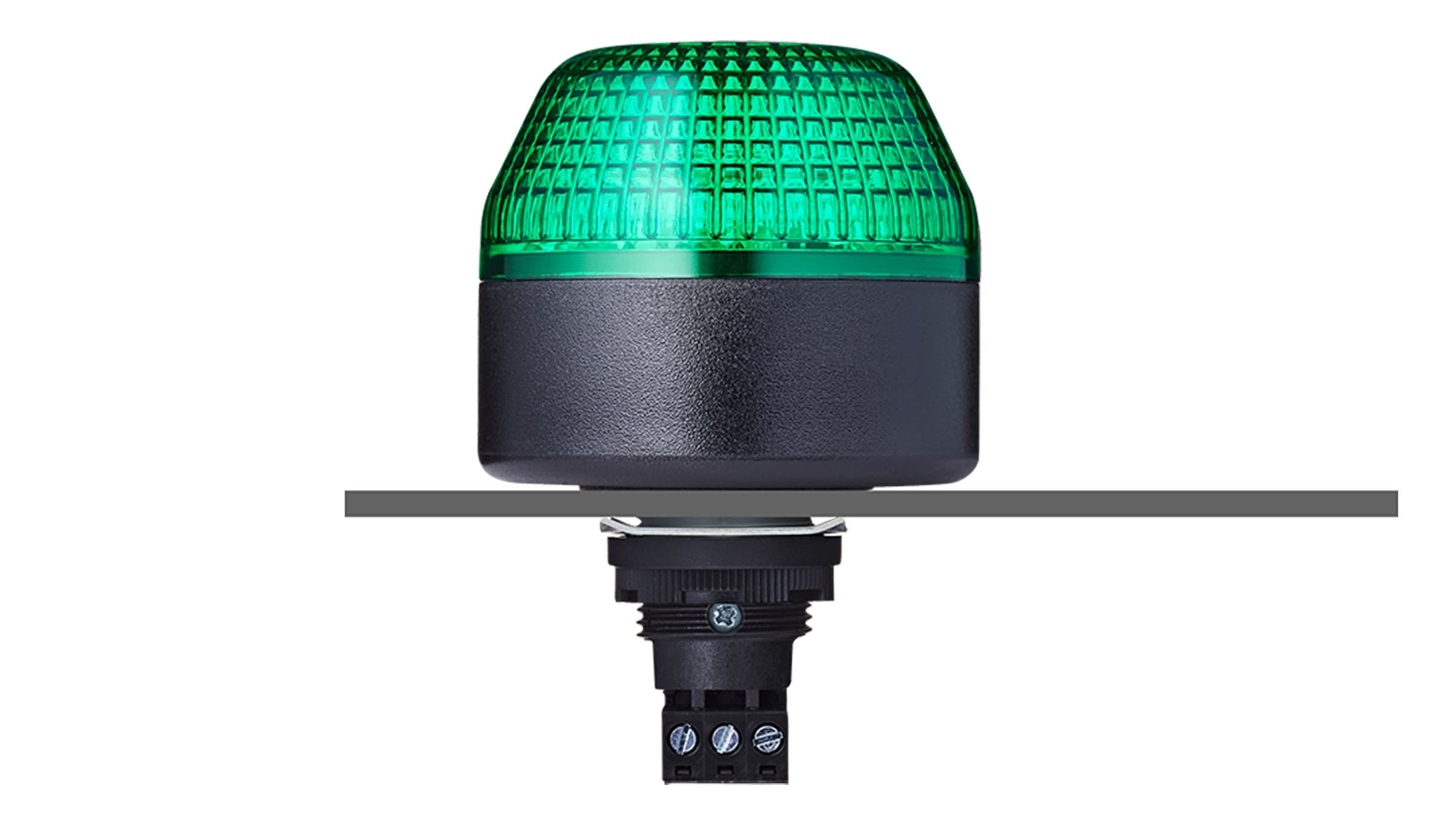 Sprecher + Schuh 802506405 Sprecher + Schuh 802506405 - IBL M22 panel mount LED steady/flashing beacon 24 V AC/DC green, black Sprecher + Schuh 802506405 Sprecher + Schuh 802506405 - IBL M22 panel mount LED steady/flashing beacon 24 V AC/DC green, black