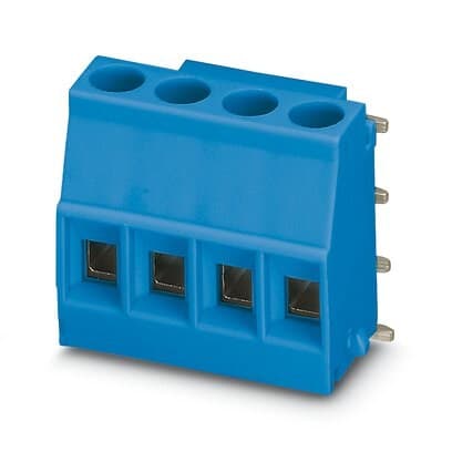 Phoenix Contact 2908045 PCB terminal block, nominal current: 24 A, rated voltage (III/2): 400 V, nominal cross section: 2.5 mm², number of potentials: 4, number of rows: 1, number of positions per row: 4, product range: MKDSO 2,5/..-R, pitch: 5 mm, connection method: Screw conn Phoenix Contact 2908045 PCB terminal block, nominal current: 24 A, rated voltage (III/2): 400 V, nominal cross section: 2.5 mm², number of potentials: 4, number of rows: 1, number of positions per row: 4, product range: MKDSO 2,5/..-R, pitch: 5 mm, connection method: Screw conn
