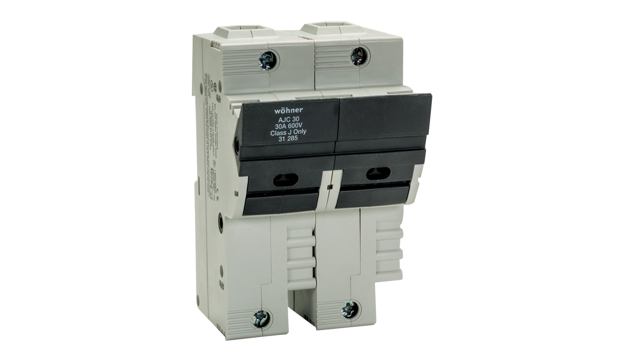 Sprecher + Schuh 31285 Sprecher + Schuh 31285 - Ambus Fuse Block, Class J, 2-Pole, 30A, 600V AC/DC, No Indicator, cULus/ CSA Sprecher + Schuh 31285 Sprecher + Schuh 31285 - Ambus Fuse Block, Class J, 2-Pole, 30A, 600V AC/DC, No Indicator, cULus/ CSA