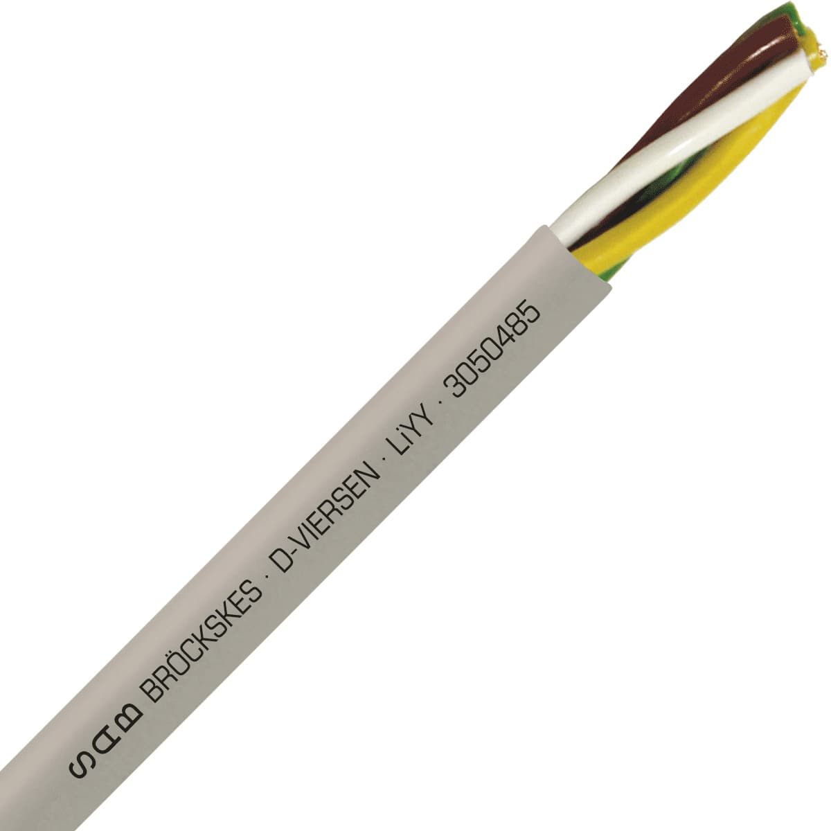 SAB 3050485 LiYY - 16 AWG/4c, multi-conductor signal and control PVC cable with DIN color code SAB 3050485 LiYY - 16 AWG/4c, multi-conductor signal and control PVC cable with DIN color code