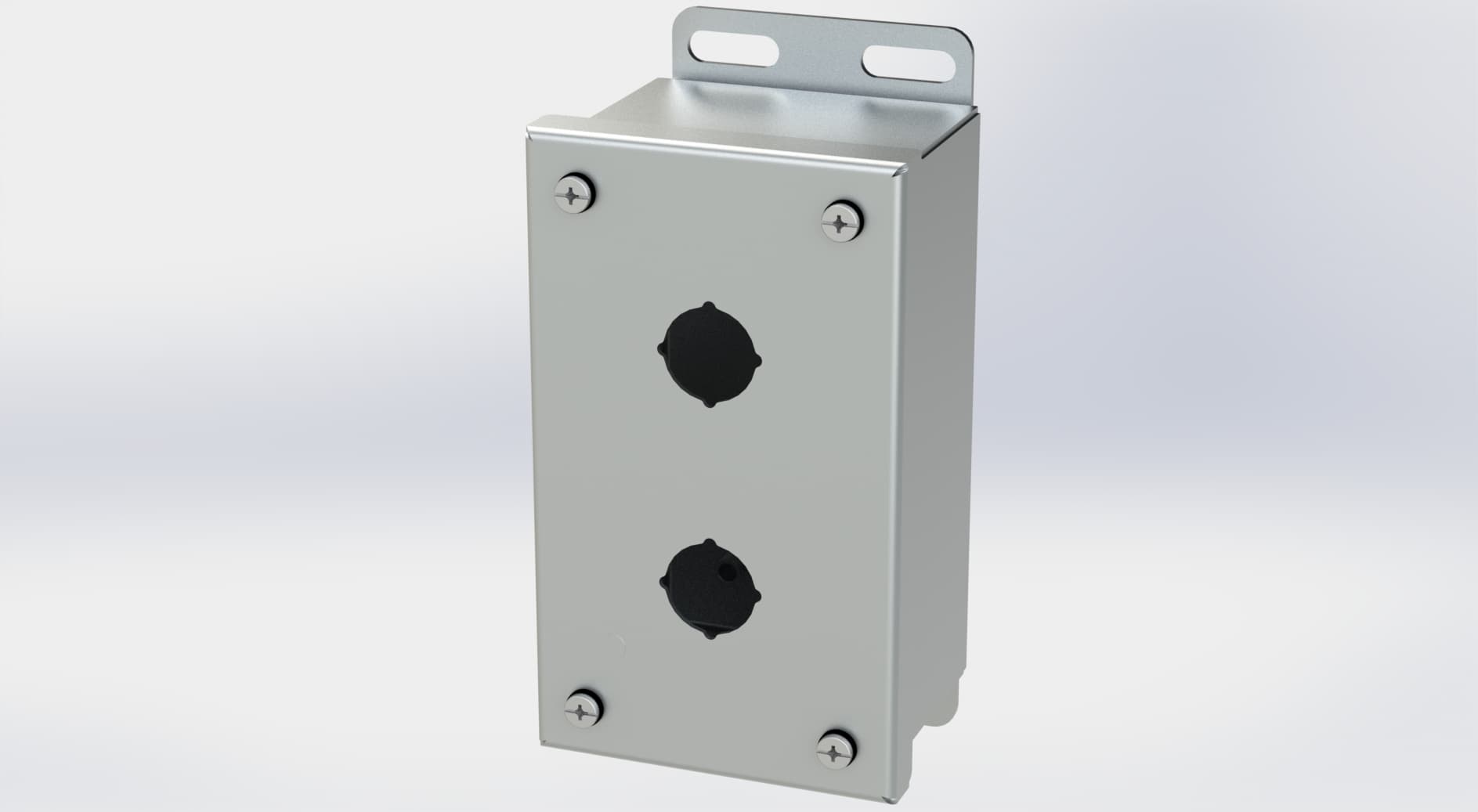 Saginaw Control SCE-2PBSSI S.S. PB Enclosure, Height:5.75", Width:3.25", Depth:2.75", #4 brushed finish on all exterior surfaces. Saginaw Control SCE-2PBSSI S.S. PB Enclosure, Height:5.75", Width:3.25", Depth:2.75", #4 brushed finish on all exterior surfaces.