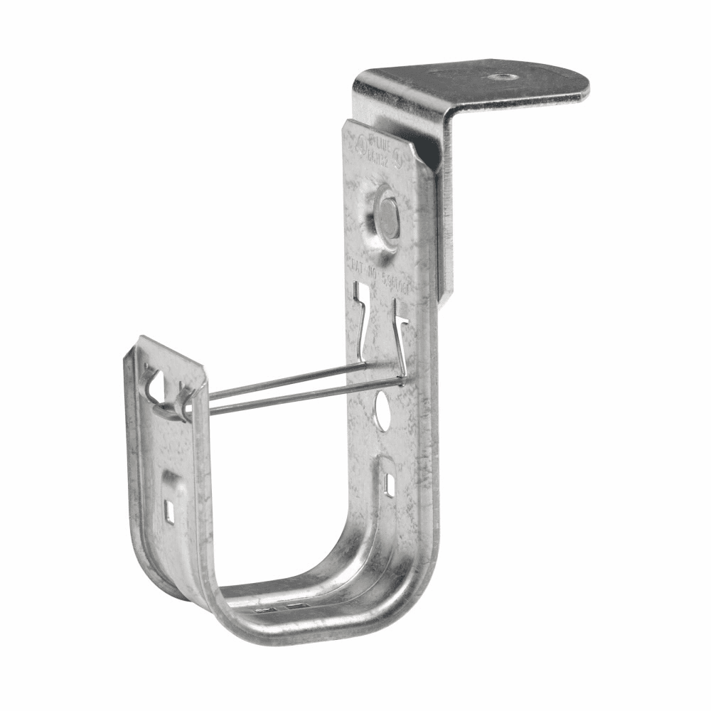 B-Line BCH21-RB BCH21-RB B-Line - Eaton B-Line series datacomm and low voltage support fasteners, Hole size .265" diameter, Angle bracket cable fastener, Structural mount, 3/4" Hook, 1 J-hook, Pre-galvanized, Load capacity of 30 lbs, Steel B-Line BCH21-RB BCH21-RB B-Line - Eaton B-Line series datacomm and low voltage support fasteners, Hole size .265" diameter, Angle bracket cable fastener, Structural mount, 3/4" Hook, 1 J-hook, Pre-galvanized, Load capacity of 30 lbs, Steel