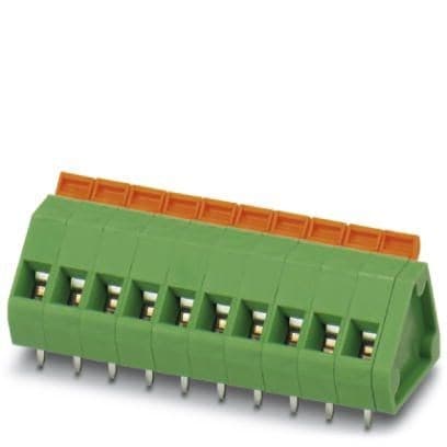 Phoenix Contact 1890743 PCB terminal block, nominal current: 16 A, rated voltage (III/2): 400 V, nominal cross section: 1.5 mm², number of potentials: 2, number of rows: 1, number of positions per row: 2, product range: ZFKDS(A) 1,5-W, pitch: 5.08 mm, connection method: Spring- Phoenix Contact 1890743 PCB terminal block, nominal current: 16 A, rated voltage (III/2): 400 V, nominal cross section: 1.5 mm², number of potentials: 2, number of rows: 1, number of positions per row: 2, product range: ZFKDS(A) 1,5-W, pitch: 5.08 mm, connection method: Spring-