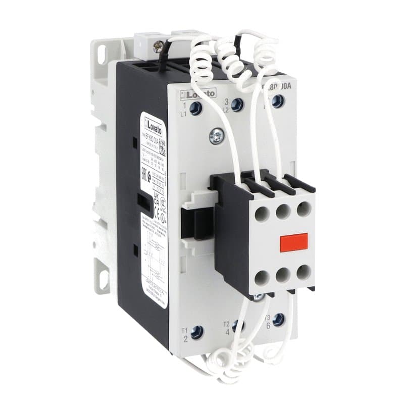 Lovato Electric BFK8000A110 BFK8000A110 Lovato - Contactor for power factor correction with AC control circuit, including limiting resistors, maximum IEC operational power 400V = 50kvar, coil 110VAC 50/60Hz Lovato Electric BFK8000A110 BFK8000A110 Lovato - Contactor for power factor correction with AC control circuit, including limiting resistors, maximum IEC operational power 400V = 50kvar, coil 110VAC 50/60Hz