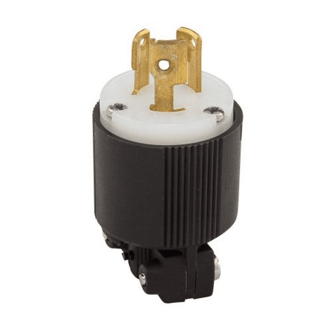 Eaton CWL515P CWL515P Eaton - Eaton Arrow Hart safety grip locking plug, #16-12AWG, 15A, Industrial, 125V, Back wiring, Black, white, Safety grip, L5-15, Two-pole, Three-wire, Nylon, 0.38 to 1 in, -40° to 60°C Eaton CWL515P CWL515P Eaton - Eaton Arrow Hart safety grip locking plug, #16-12AWG, 15A, Industrial, 125V, Back wiring, Black, white, Safety grip, L5-15, Two-pole, Three-wire, Nylon, 0.38 to 1 in, -40° to 60°C