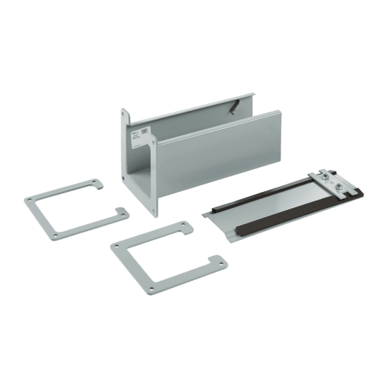 Hoffman F126LA Telescope Fitting, Lay-In, 12.00x6.00, Gray, Steel Hoffman F126LA Telescope Fitting, Lay-In, 12.00x6.00, Gray, Steel