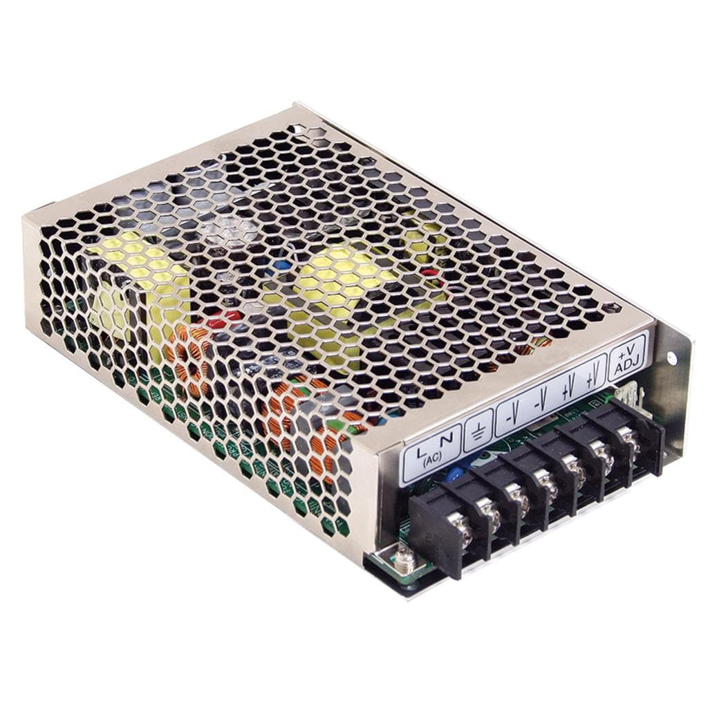 MEAN WELL HRP-150N-48 AC-DC Single output enclosed power supply; Output 48Vdc at 3.3A; 1U low profile; free air convection; 200% peak load in 5 seconds MEAN WELL HRP-150N-48 AC-DC Single output enclosed power supply; Output 48Vdc at 3.3A; 1U low profile; free air convection; 200% peak load in 5 seconds