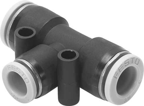 Festo 564806 push-in T-connector QBT-5/16T-1/4-U reducing. Size: Standard, Nominal size: 0,197 ", Assembly position: Any, Design structure: Push/pull principle, Operating pressure complete temperature range: -13,8 - 145 Psi Festo 564806 push-in T-connector QBT-5/16T-1/4-U reducing. Size: Standard, Nominal size: 0,197 ", Assembly position: Any, Design structure: Push/pull principle, Operating pressure complete temperature range: -13,8 - 145 Psi