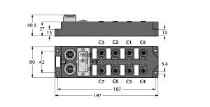 Turck FDNL-N1600-T FDNL-N1600-T Turck - FDNL-N1600-T I/O Module for DeviceNet, 16 digital npn inputs Turck FDNL-N1600-T FDNL-N1600-T Turck - FDNL-N1600-T I/O Module for DeviceNet, 16 digital npn inputs