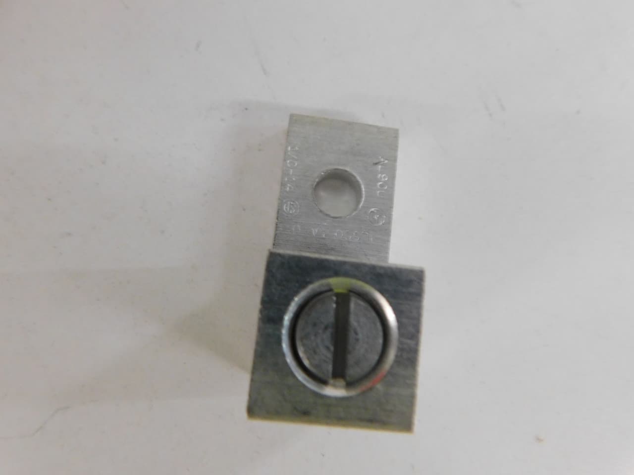 Ilsco TA-0 14 to 1/0 AWG, 1/4" Stud, 1-15/32" L, 1-Hole, 1-Conductor, Electro Tin Plated Aluminum Alloy, Chamfered Wire Entry Ilsco TA-0 14 to 1/0 AWG, 1/4" Stud, 1-15/32" L, 1-Hole, 1-Conductor, Electro Tin Plated Aluminum Alloy, Chamfered Wire Entry