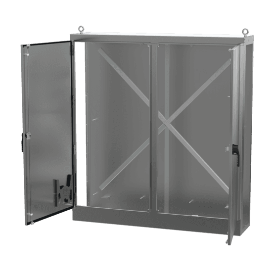 Hoffman AU72X7818BSSLP Universal Free-Stand, Both Sides Open, 72.13x77.99x18.11, Stainless 304 Hoffman AU72X7818BSSLP Universal Free-Stand, Both Sides Open, 72.13x77.99x18.11, Stainless 304