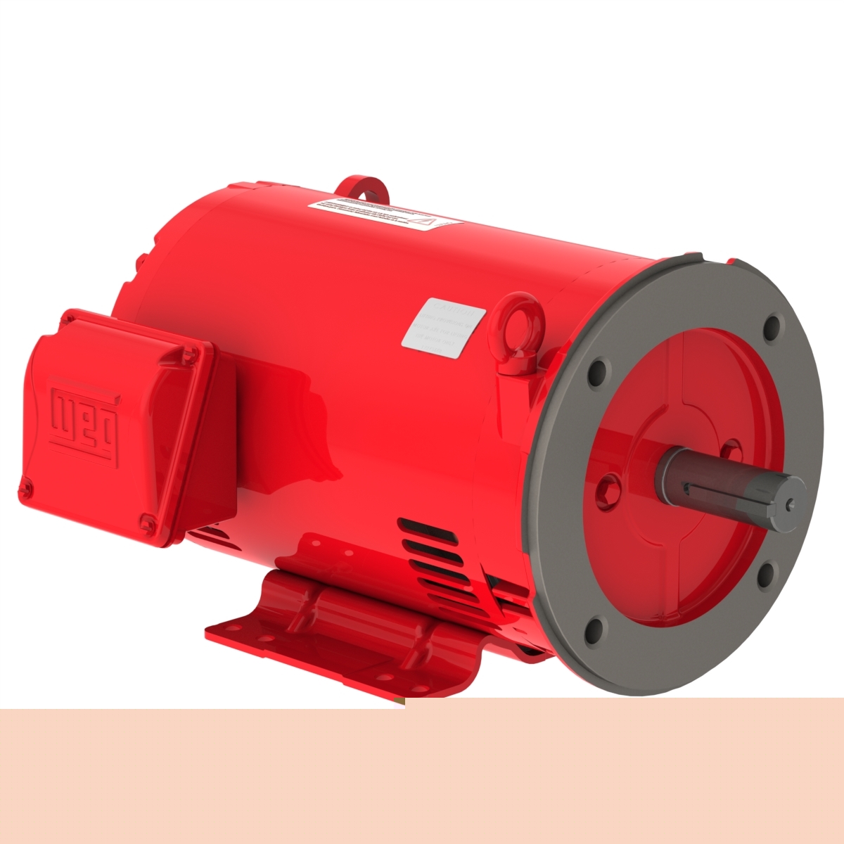 WEG 00736OP3VFP184TC-S Rolled Steel High Efficiency 7.5 HP 2P 182/4TC 3Ph 200/400 V 60 Hz IC01 - ODP - Foot-mounted WEG 00736OP3VFP184TC-S Rolled Steel High Efficiency 7.5 HP 2P 182/4TC 3Ph 200/400 V 60 Hz IC01 - ODP - Foot-mounted