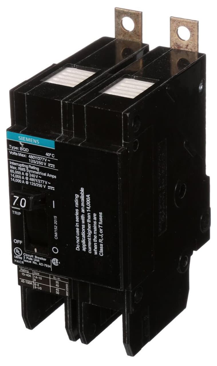 Siemens BQD270 Siemens BQD270 Miniature Circuit Breakers (MCBs) Siemens BQD270 Siemens BQD270 Miniature Circuit Breakers (MCBs)