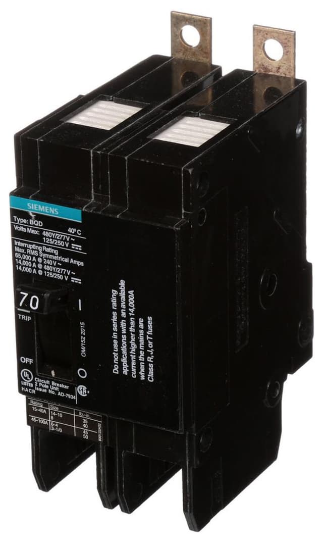 BQD270 Part Image. Manufactured by Siemens.
