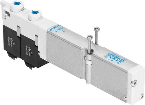 Festo 533345 solenoid valve VMPA1-M1H-G-PI For valve terminal MPA-S. Valve function: 5/3 closed, Type of actuation: electrical, Valve size: 10 mm, Standard nominal flow rate: 320 l/min, Operating pressure: -0,9 - 10 bar Festo 533345 solenoid valve VMPA1-M1H-G-PI For valve terminal MPA-S. Valve function: 5/3 closed, Type of actuation: electrical, Valve size: 10 mm, Standard nominal flow rate: 320 l/min, Operating pressure: -0,9 - 10 bar