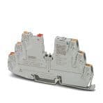 Phoenix Contact 2909909 Single-channel electronic circuit breaker for protecting 24 V DC loads against overload and short circuit. 24 VDC, 1-3 Amp. Simple potential distribution using components from the CLIPLINE complete terminal block system. With electronic locking of the se Phoenix Contact 2909909 Single-channel electronic circuit breaker for protecting 24 V DC loads against overload and short circuit. 24 VDC, 1-3 Amp. Simple potential distribution using components from the CLIPLINE complete terminal block system. With electronic locking of the se