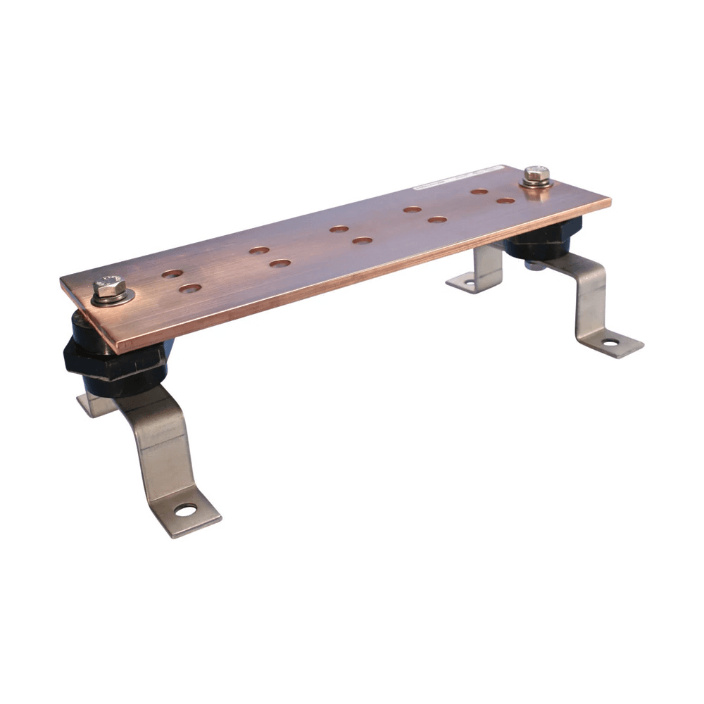 Nvent EGBA14222EE EGBA14222EE Nvent - Grounding Busbar, w/Insulators and Brackets, EE, 22" x 2" x 0.25" Nvent EGBA14222EE EGBA14222EE Nvent - Grounding Busbar, w/Insulators and Brackets, EE, 22" x 2" x 0.25"