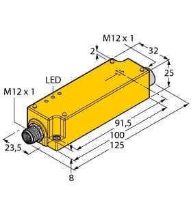 IMC-AI-11EX-I/L Part Image. Manufactured by Turck.