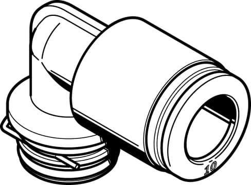 Festo 132639 cartridge QSPLK18-10 With push-in connector, L-form Size: Standard, Nominal size: 6,7 mm, Type of seal on screw-in stud: O-ring, Assembly position: Any, Container size: 10 Festo 132639 cartridge QSPLK18-10 With push-in connector, L-form Size: Standard, Nominal size: 6,7 mm, Type of seal on screw-in stud: O-ring, Assembly position: Any, Container size: 10