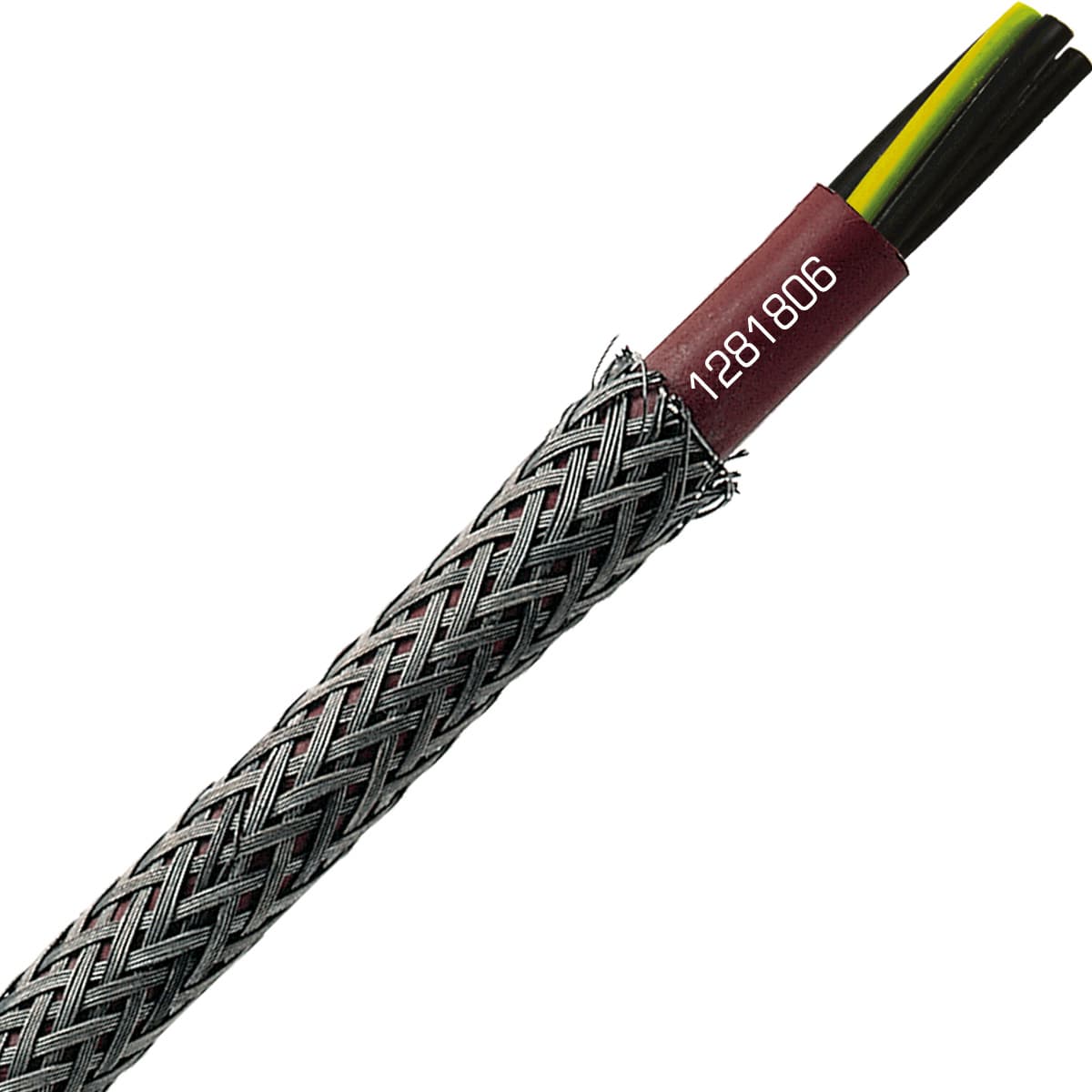SAB 1281806 SC 600 HDTRS - 18 AWG/6c, high temperature steel wire shield silicone cable, UL CSA, CE, RoHS SAB 1281806 SC 600 HDTRS - 18 AWG/6c, high temperature steel wire shield silicone cable, UL CSA, CE, RoHS