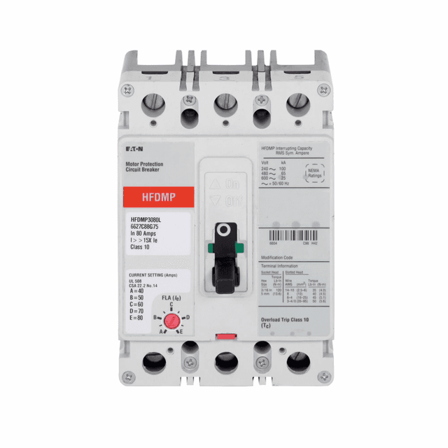 HFDMP3080L Part Image. Manufactured by Eaton.