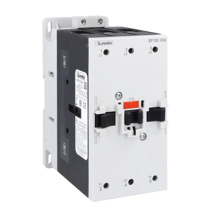 Lovato Electric BF15000A23060 BF15000A23060 Lovato - Three-pole contactor, IEC operating current Ie (AC3) = 150A, AC coil 60Hz, 230VAC Lovato Electric BF15000A23060 BF15000A23060 Lovato - Three-pole contactor, IEC operating current Ie (AC3) = 150A, AC coil 60Hz, 230VAC