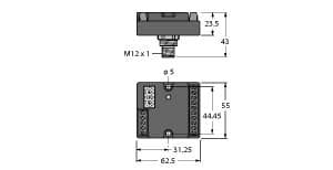 Turck FDN20-4S-4XSG-E FDN20-4S-4XSG-E Turck - FDN20-4S-4XSG-E Compact I/O station for DeviceNet, 4 Digital Inputs, 4 Universal Digital Channels Turck FDN20-4S-4XSG-E FDN20-4S-4XSG-E Turck - FDN20-4S-4XSG-E Compact I/O station for DeviceNet, 4 Digital Inputs, 4 Universal Digital Channels