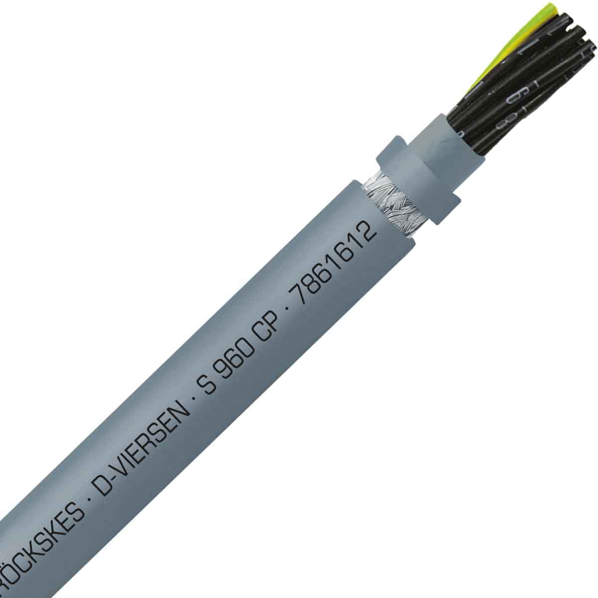 SAB 7861612 S 960 CP - 16 AWG/12c, shielded oil resistant continuous flex PUR data cable, UL, CSA, CE, RoHS SAB 7861612 S 960 CP - 16 AWG/12c, shielded oil resistant continuous flex PUR data cable, UL, CSA, CE, RoHS