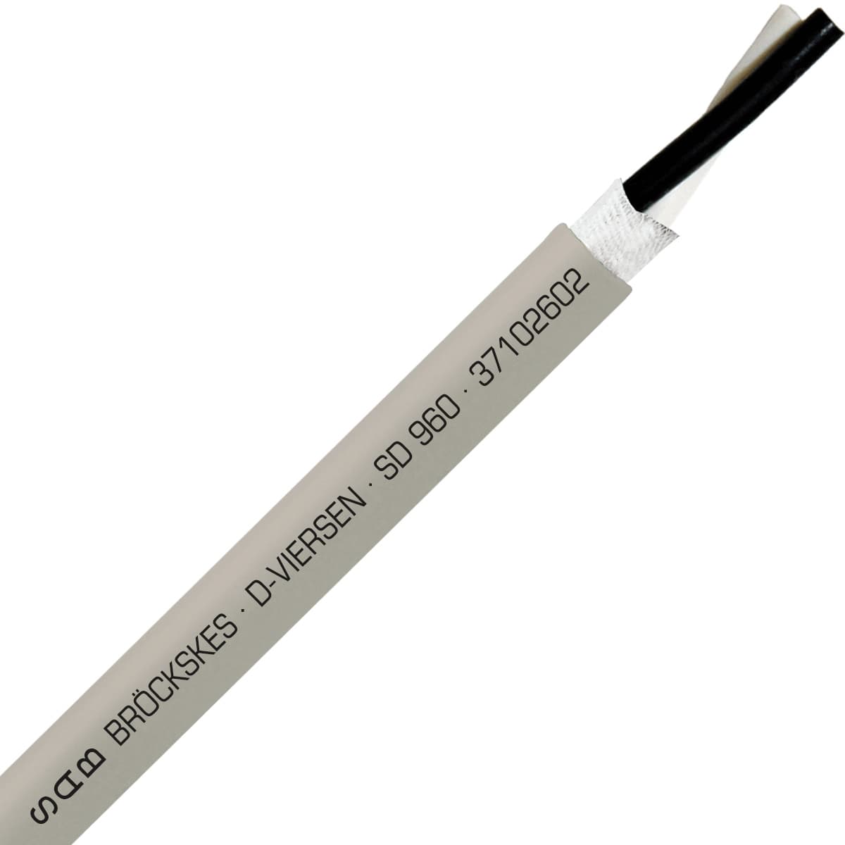 SAB 37102602 SD 960 - 26 AWG/2c, oil resistant, continuous flex PVC data and communication cable, UL, CE, RoHS SAB 37102602 SD 960 - 26 AWG/2c, oil resistant, continuous flex PVC data and communication cable, UL, CE, RoHS